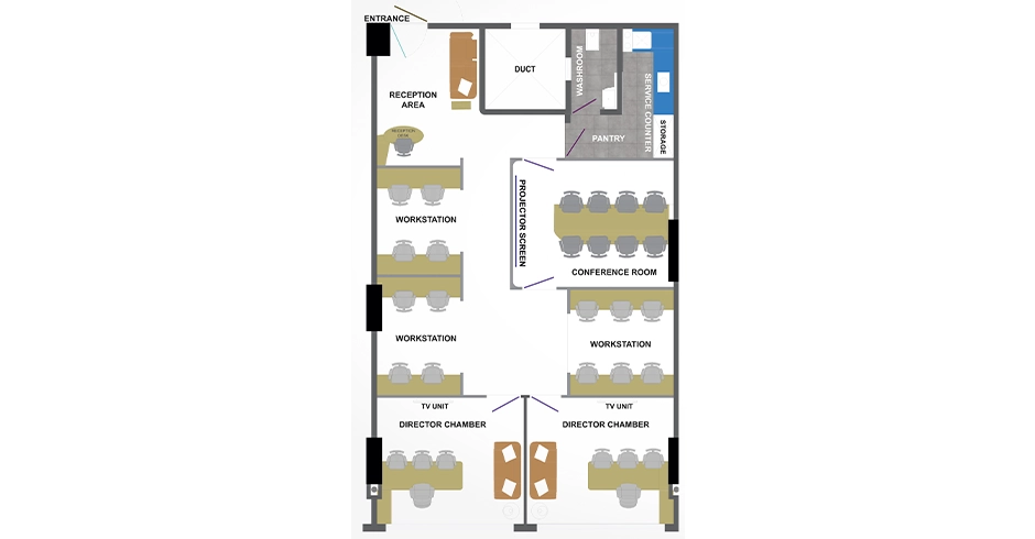 Regency Business Park Thane Layout
